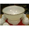 Image 1 : Anchor Hocking Punch Bowl on Stand 12 Cups #1752705