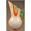 Image 1 : DECO Clarice CLIFF Style EWER Vase BRIGHT Color#1752784