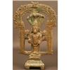 Image 1 : Indian Antique Bronze Sculpture, Gatekeeper #1752970