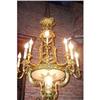 Image 1 : VERY FINE ANTIQUE FRENCH BRONZE CHANDELIER #1753113