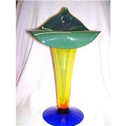 American Blenko 13? Multi-Color Vase #1753177