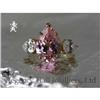 Image 1 : RHJ Pink  Pear Cubic Zirconium Ring #1765493