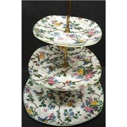 STYLECRAFT CHINA CHINTZ 3 TIER STAND #1765554