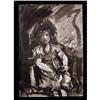 Image 1 : Black Ink Drawing Portrait of Little Girl #1765891