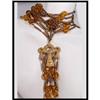 Image 1 : Czech DRIPPING DECO Egyptian Glass necklace #1766017
