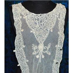 Antique Lace Over Dress Garment  #1766224