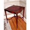 Image 1 : Flame Mahogany  Table Leather C.1900 #1777093