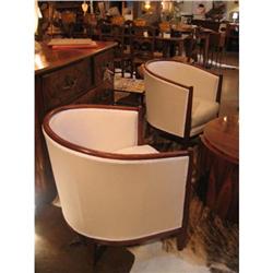 Pair of French Art Deco Armchairs #1777181