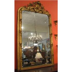 Louis XV Style Gold Leafed Mirror #1777226