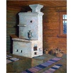 "Russian stove" - Russian traditions school #1777284