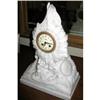 Image 1 : Sunflower Marble Mantel Clock #1777309