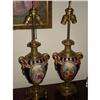 Image 1 : Louis VX Pocelain& Ormolu Urns #1777349