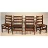 Image 1 : Set of 4 Gustav Stickley Chairs #1777353