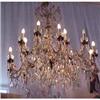 Image 1 : Italian Crystal & Bronze Chandelier #1777423