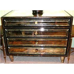 Pair of Mirrored Nightstands Commodes Chests #1777440