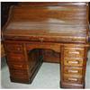 Image 1 : Oak Rolltop Desk #1777441