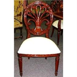 Set of Eight Hepplewhite Style Dining Chairs #1777499