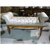 Image 1 : Tufted Upholstered French Style Bench #1777501