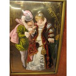 Exceptional Enamel Painting Plaque #1777715