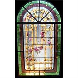 Stained glass panel , mint!!!!! #1777770