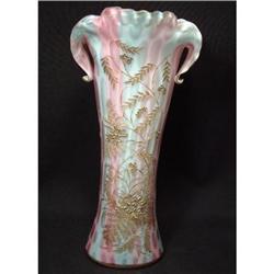 Harrach Mother of Pearl Vase - SIGNED - Vaselin#1777878