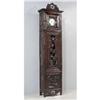 Image 1 : Antique Chestnut Long Case Grandfather Clock #1777901