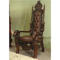 ROYAL MAJESTY VICTORIAN KING THRONE RELIEF #1777917