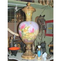 Large German Porcelain Royal Bonn  Urn #1777995