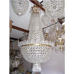 French 11 lights Baccarat crystal Empire #1778001