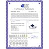Image 2 : Genuine 1.46 ctw Sapphire & Diamond Ring 14KT White Gold - REF-32P9H