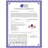Image 2 : Genuine 0.46 ctw Amethyst & Diamond Ring 14KT Rose Gold - REF-27V2W