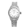Image 1 : Rolex Pre-owned 26mm Womens Original Rolex White Dial Stainless Steel