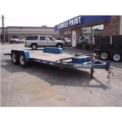 2004 BRIMAR 6000 LB HYDRAULIC TILT TRAILER