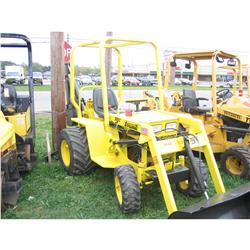 Terramite backhoe with front loader