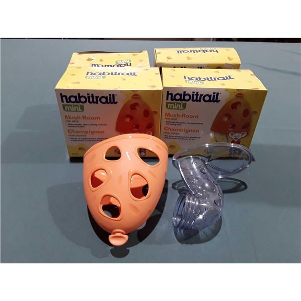 Habitrail Mini Mush-Room for Mice/Dwarf Hamsters (4x)