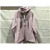 Image 1 : Ladies Plush Lined Coat (XL) Light purple