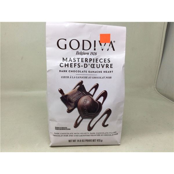 Godiva Masterpieces Dark Chocolate Ganache Hearts (415g)