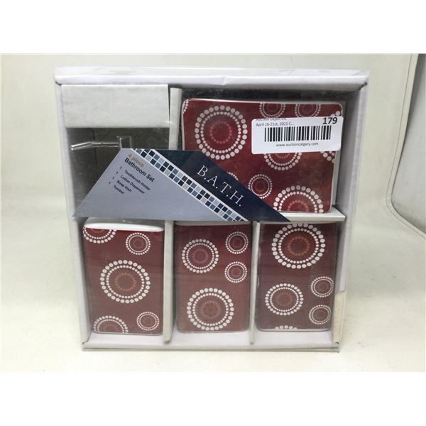 4pc Bathroom Set