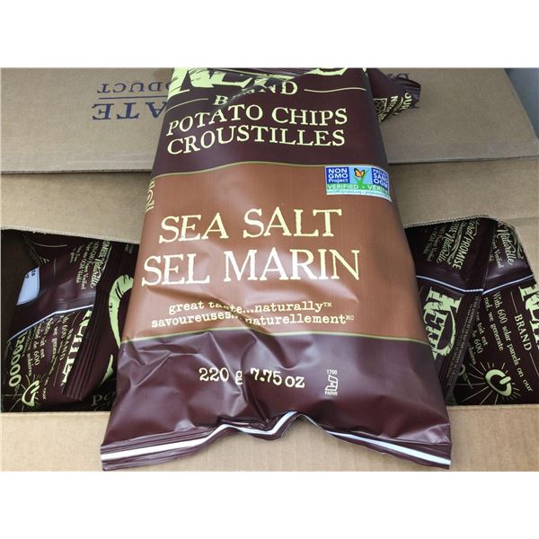 Kettle Brand Sea Salt Potato Chips (12 x 220g)