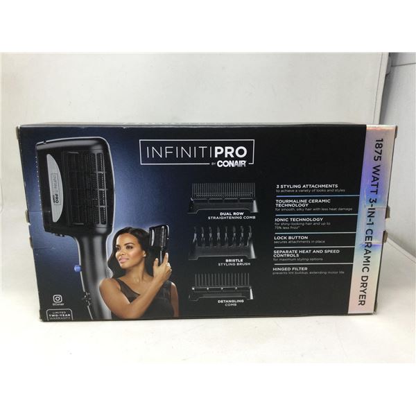 Conair InfinitPro 1875 Watts 3-in-1 Ceramic Dryer