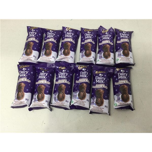 Cadbury Dairy Milk Snowmen (12 x 30g)