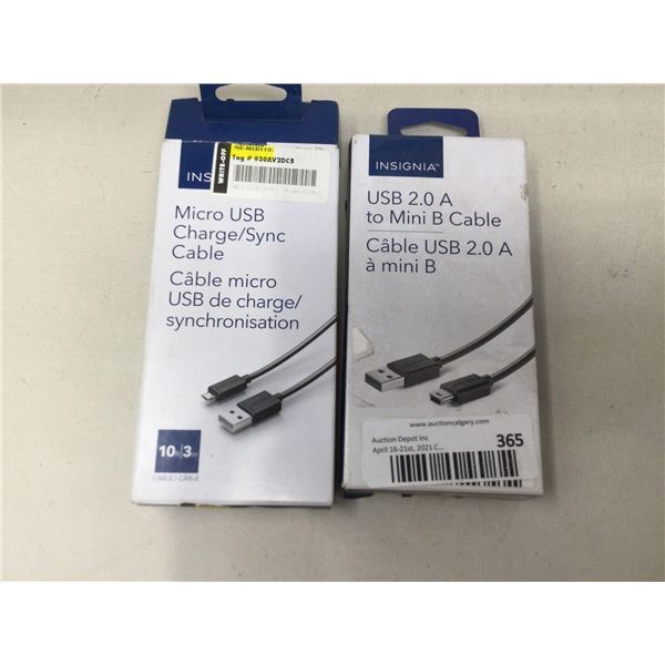 Insignia USB Cables
