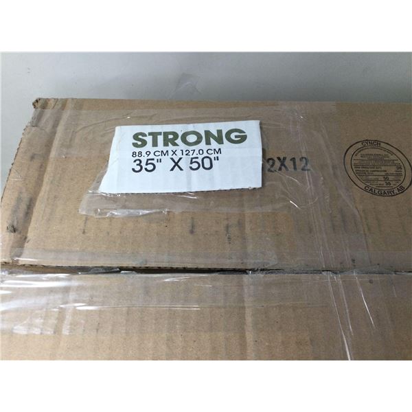 Strong Black Garbage Bags (35in x 50in)