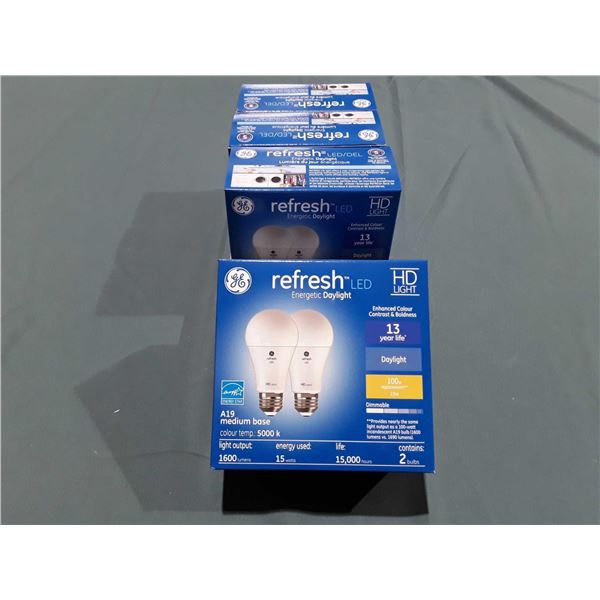 GE Refresh LED Bulbs (replaces 100w) 2 x 4