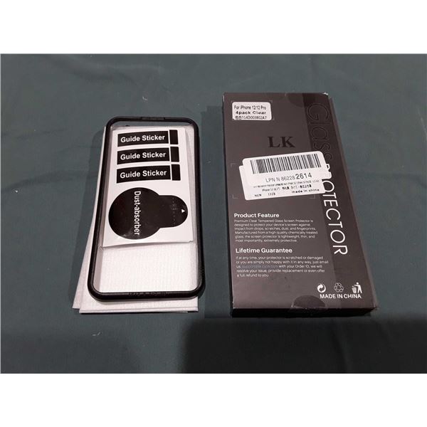LK Glass Protector for iPhone 12/12 Pro