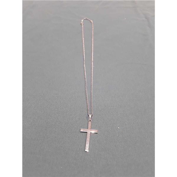 Silver Cross Necklace