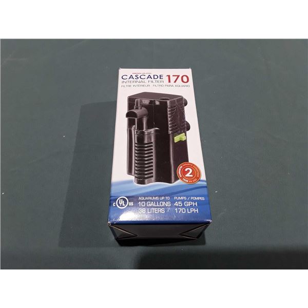 Cascade 170 Internal Filter for Aquariums up to 10Gallons