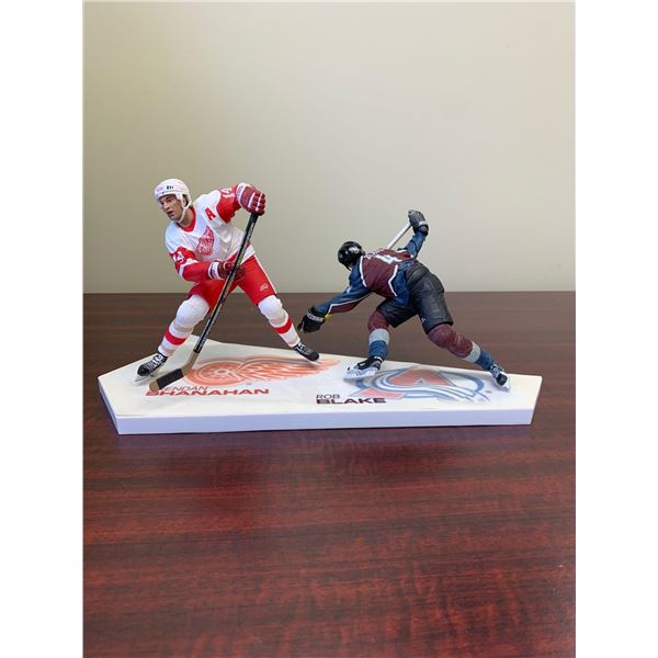 Adjustable Posing Figures- Hockeys Brendan Shanahan and Rob Blake.