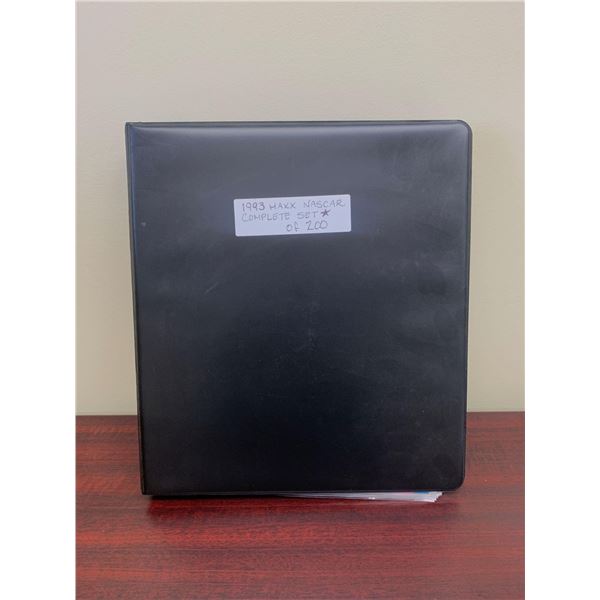 1993 Maxx Nascar- Complete Set of 200
