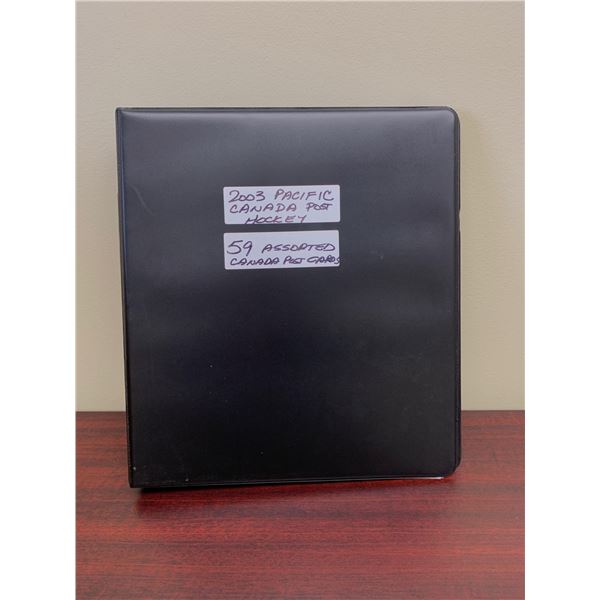 2003 Pacific Canada Post Hockey Cards- 59 Assorted Cards